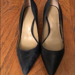Women’s Ann Taylor Navy Blue Pump Heels Size 7 1/2
